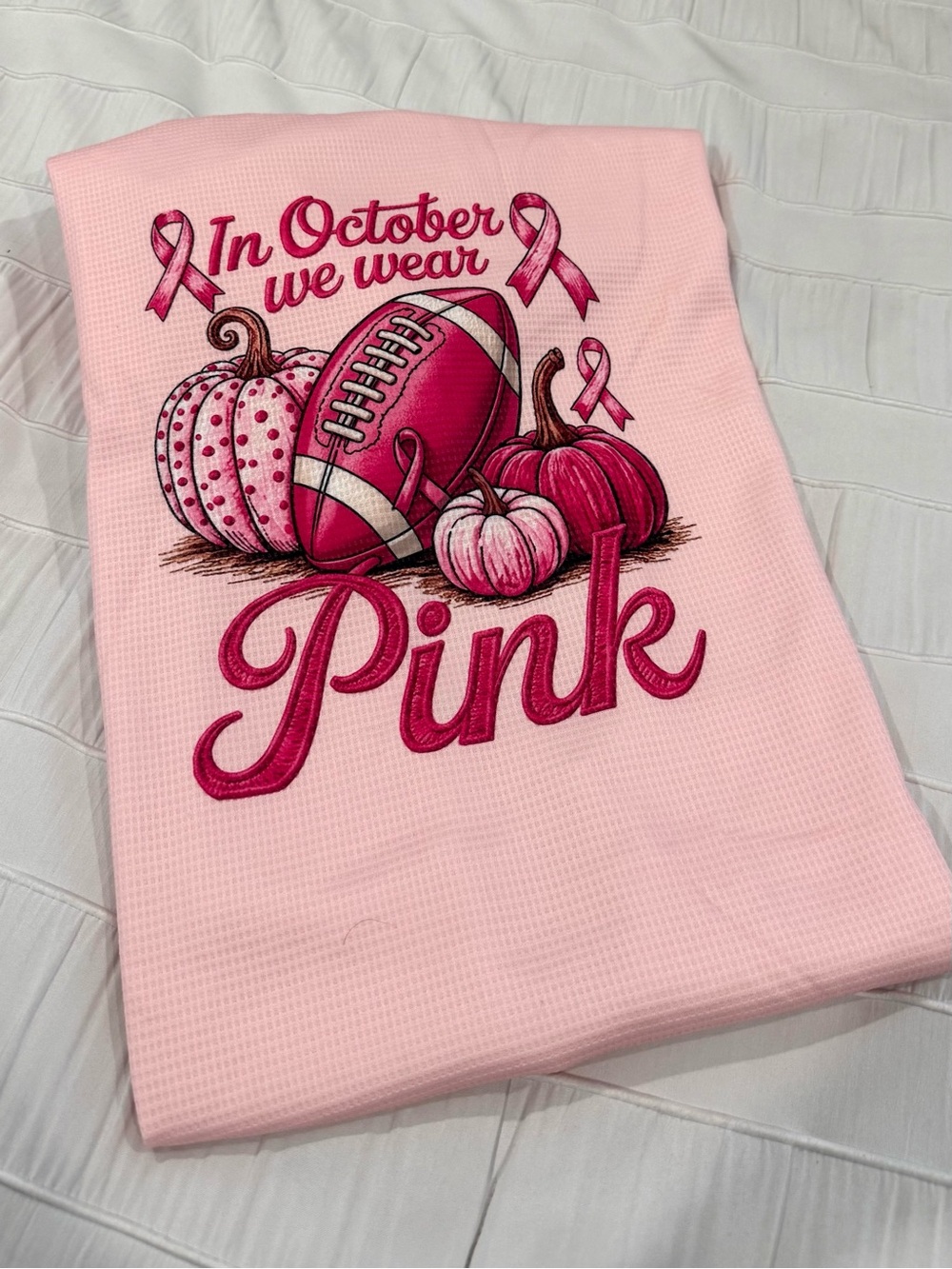 NEW! Women’s Pink Breast Cancer Awareness Longsleeve